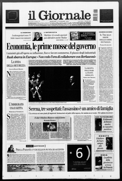 Il giornale : quotidiano del mattino